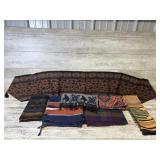 Assorted Blankets and Fabric