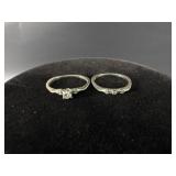 2-14KT White Gold Rings