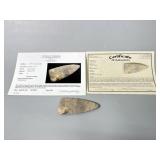 Flint Knife With Papers 4 1/8in