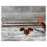 3 Canes, 3 Combs, 1 Ashtray