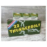 650 Rounds Remington 22 LR Thunderbolt