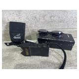 Tazer,  sunglasses, and multitool