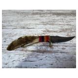 Unique Handled Fixed Blade Knife