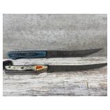 2 Filet Knives and a Comb