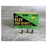 500 rounds of Eley .22 high velocity