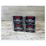 200 Rounds CCI 17 Mach 2 Cartridges
