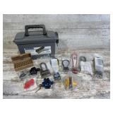 Ammo Box And Variety of Locks