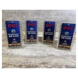 200 Rounds CCI 22WMR 40gr. JSP