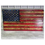 Large Custom American Flag