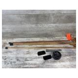 3 Canes, 3 Combs, 1 Ashtray