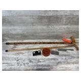 2 Canes, 3 Combs, 1 Ashtray