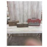 Metal Tool Boxes.