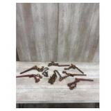 Load Binders with Chains Ratchet Style Red