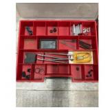 Red Storage Box with Compartments