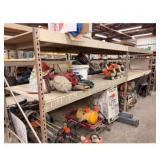 Metal Shelving Unit (contents not included)