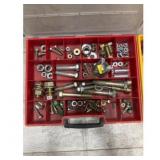 Hardware Organizer with Bolts  Fasteners