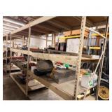 Metal Shelving Unit (contents not included)