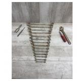 Combination Wrenches Pliers Screwdriver Set