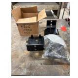 Mirror Parts Black Mounting Hardware