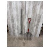 Manure & Silage Garden Fork Set