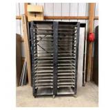 Rolling Cart with multi-tier shelving