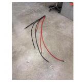 Electrical Leads- Red  Black Cables