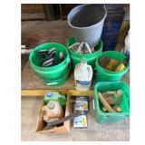 Menards Green BucketsContainers  Spray Bottles Ass