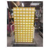 98 Drawer Hardware Assortment with Labeled Drawers