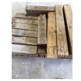 Wood Pallet with Wood Planks