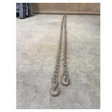 Unbranded Chain with Hooks 16 ft Length