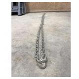Forged Chain 15 ft with hooks