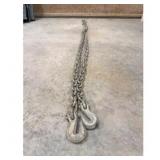 Lifting Chain with Forged Hooks 13 ft
