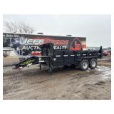 2025 Gatormade 14ft Dump Trailer
