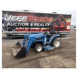 New Holland TC21D Loader Tractor W 60in Deck