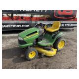 John Deere 145 Garden Tractor w 48 in Deck