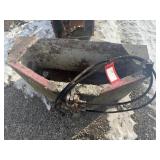 Fresh Concrete Bucket for Skid Steer