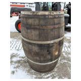 Large Cognac Brandy Barrel