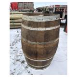 Large Cognac Barrel