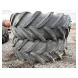 2- 620/70R38 Michelin Mega X BiB Tires