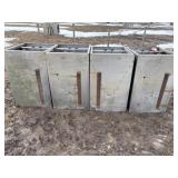 4 Wet Hog Feeders