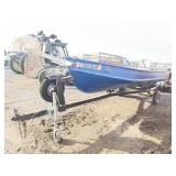 14ft Fishing Boat and Trailer