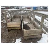 2 Feed Bunks