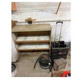 Shelving Unit - Cart and Hose