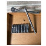 Craftsman Socket Set - Ratchet, Extension, Chrome