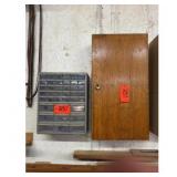 Wall Cabinet, Drill Bit Organizer