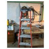 Werner Ladder - Step Ladder, Orange