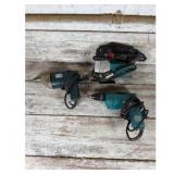Black & Decker Drill, Makita Drill, Unknown Jigsaw