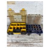 Delta Parts Organizers - Two Cases, Yellow/Blue Bi