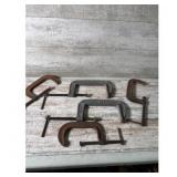 Adjustable C Clamps - Various Sizes