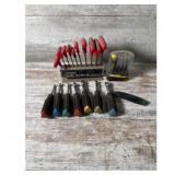 Excraft T-Handle Hex Key Set, 10-Piece Set, Screwd